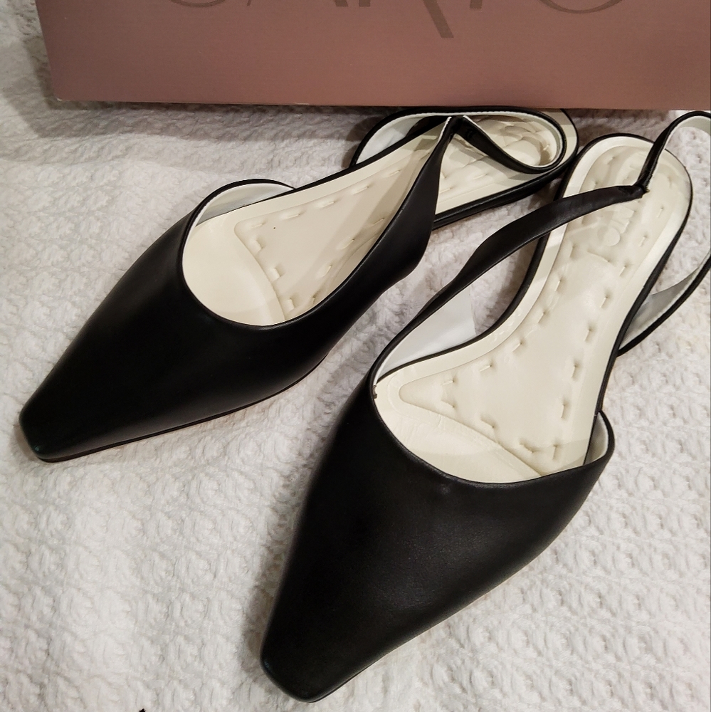 Sarto Riva Slingback Flat Shoes Size 8M